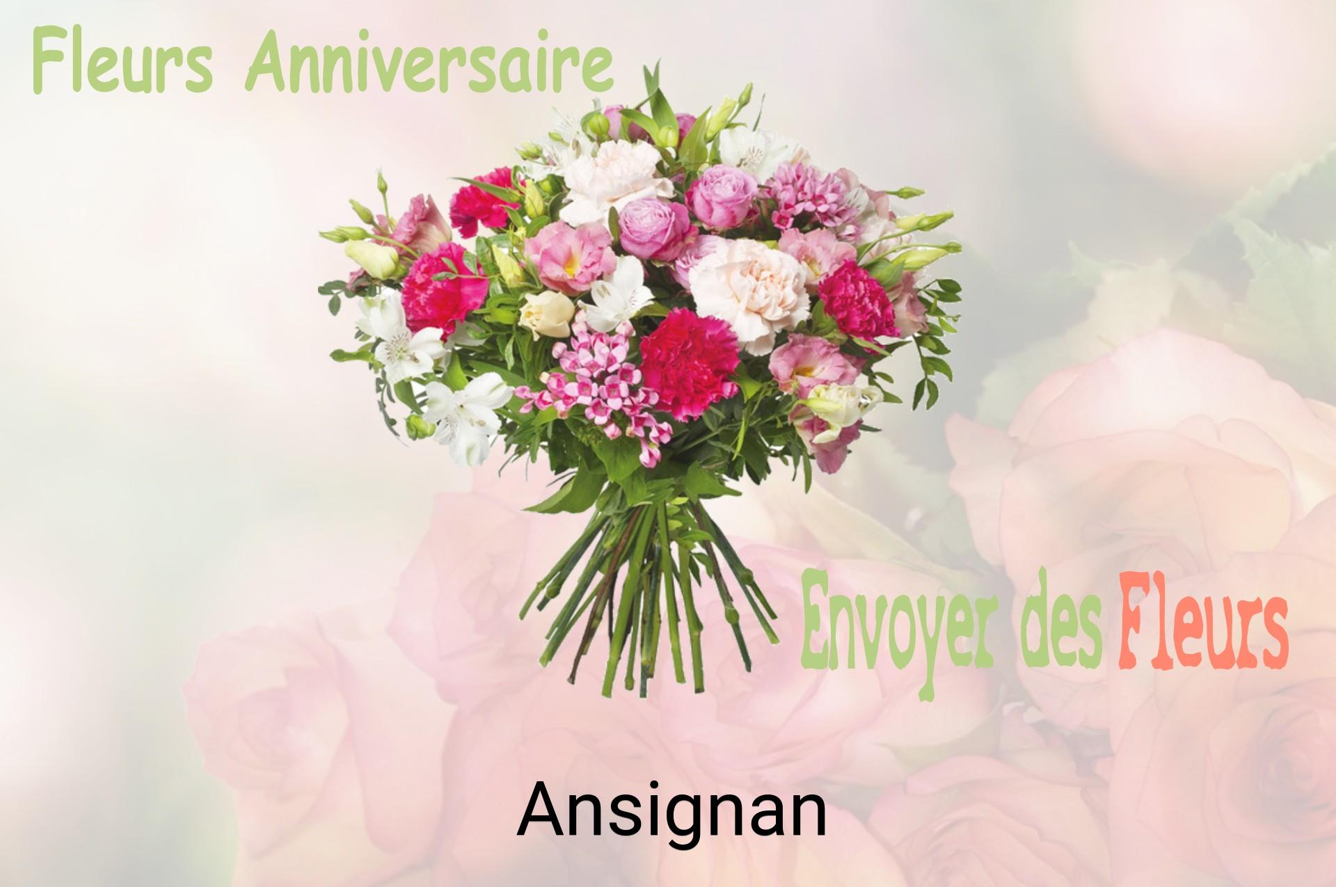 Bouquet de fleurs d’anniversaire livré à Ansignan